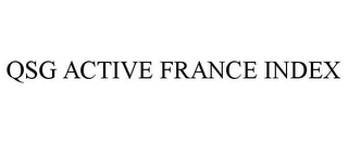 QSG ACTIVE FRANCE INDEX