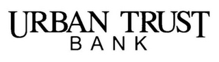 URBAN TRUST BANK