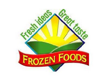 FROZEN FOODS FRESH IDEAS GREAT TASTE