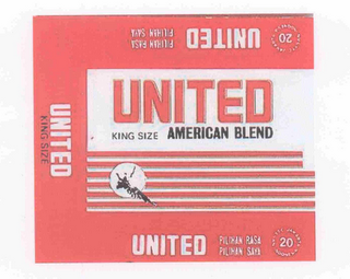 UNITED AMERICAN BLEND KING SIZE UNITED PILIHAN RASA PILIHAN SAYA