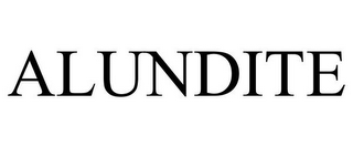 ALUNDITE