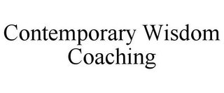 CONTEMPORARY WISDOM COACHING