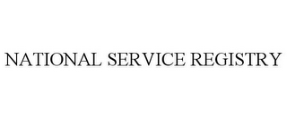 NATIONAL SERVICE REGISTRY