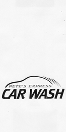 PETE'S EXPRESS CAR WASH