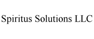 SPIRITUS SOLUTIONS LLC