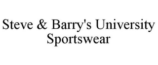 STEVE & BARRY'S UNIVERSITY SPORTSWEAR