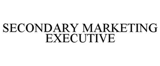 SECONDARY MARKETING EXECUTIVE