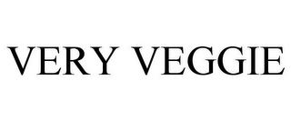 VERY VEGGIE