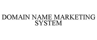 DOMAIN NAME MARKETING SYSTEM