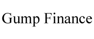 GUMP FINANCE