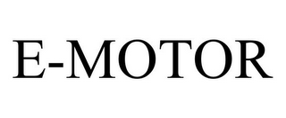 E-MOTOR