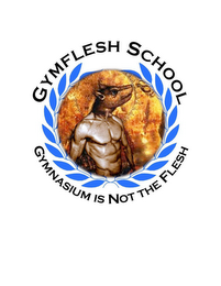 GYMFLESH SCHOOL GYMNASIUM IS NOT THE FLESH