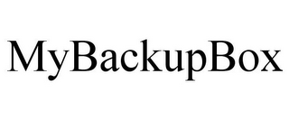 MYBACKUPBOX