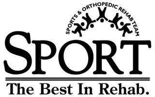 SPORTS & ORTHOPEDIC REHAB TEAM SPORT THE BEST IN REHAB.