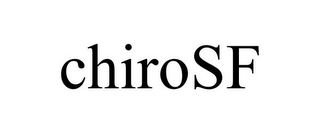 CHIROSF