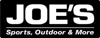 JOE'S SPORTS, OUTDOOR & MORE