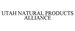 UTAH NATURAL PRODUCTS ALLIANCE