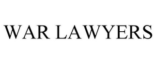 WAR LAWYERS