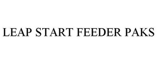 LEAP START FEEDER PAKS