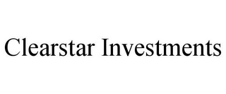 CLEARSTAR INVESTMENTS