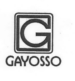 GAYOSSO G