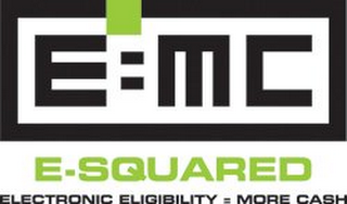 E=MC E-SQUARED ELECTRONIC ELIGIBILITY = MORE CASH