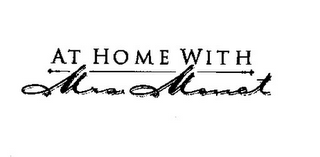 AT HOME WITH MRS. MONET