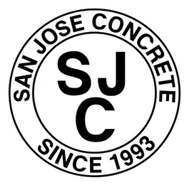 SJC SAN JOSE CONCRETE SINCE 1993