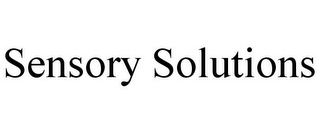 SENSORY SOLUTIONS