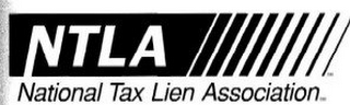 NTLA NATIONAL TAX LIEN ASSOCIATION