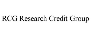 RCG RESEARCH CREDIT GROUP