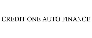 CREDIT ONE AUTO FINANCE