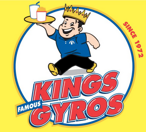 KINGS FAMOUS GYROS SINCE 1972