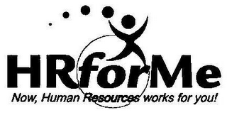HRFORME NOW, HUMAN RESOURCES WORKS FOR YOU!