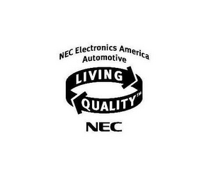 NEC ELECTRONICS AMERICA AUTOMOTIVE LIVING QUALITY NEC