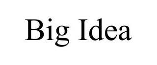 BIG IDEA