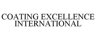 COATING EXCELLENCE INTERNATIONAL