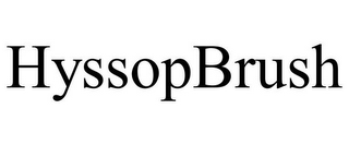 HYSSOPBRUSH