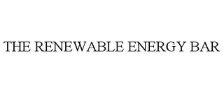 THE RENEWABLE ENERGY BAR