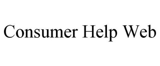 CONSUMER HELP WEB