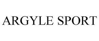 ARGYLE SPORT