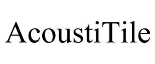 ACOUSTITILE