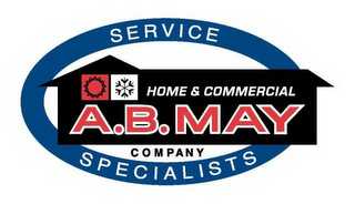 A.B. MAY COMPANY HOME & COMMERCIAL SERVICE SPECIALISTS