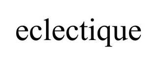 ECLECTIQUE