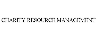 CHARITY RESOURCE MANAGEMENT