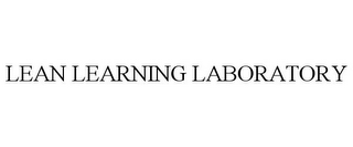 LEAN LEARNING LABORATORY