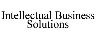 INTELLECTUAL BUSINESS SOLUTIONS