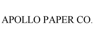 APOLLO PAPER CO.