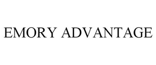 EMORY ADVANTAGE