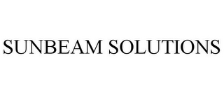 SUNBEAM SOLUTIONS